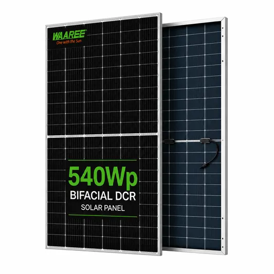 Waaree 540Wp Bifacial DCR Solar Panel